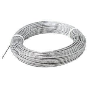 Трос 4мм 4/5 в обплетенні, 1м.п.