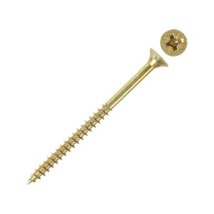 Саморіз універсальний 6*160 (жовтий цинк) TEEM (100шт)