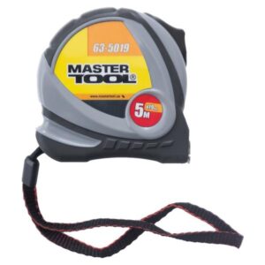 Рулетка 5м.(нейлонове покриття, 19мм), Mastertool