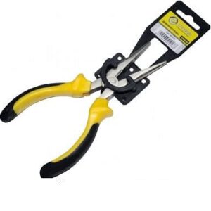 Міні плоскогубці, прямі нікельовані, 115мм Сталь 41081