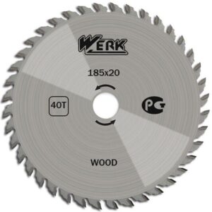 Диск по дереву 185х20 48 зуб. WERK 4332647