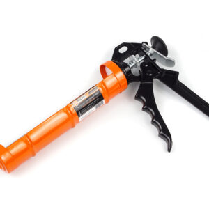 Пістолет для герметиків з тріскачкою металевий Polax 26-006