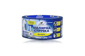 Стрічка малярна фасадна 48мм*25м, Mustang MTB4825