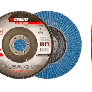 Круг пелюстковий 125мм Р36 Цирконієвий Granite 8-32-036
