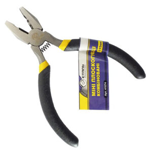 Міні плоскогубці,і нікельовані, 115мм Сталь 41074