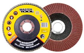 Круг пелюстковий 125мм Р60 MasterTool 08-2206