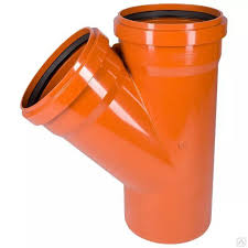Трійник ПП 110/110/45 помаранчевий